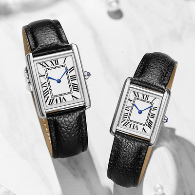 時間の表示カップルの水晶腕時計のカスタム化 サービスOEM 28mm