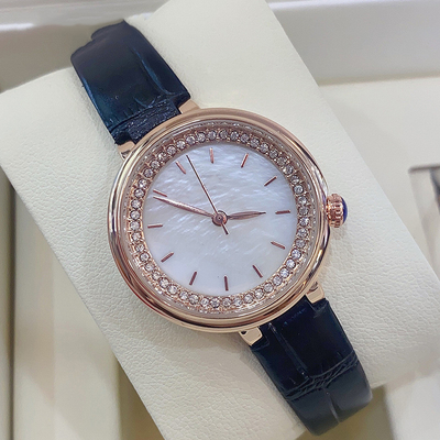 カスタム化8mmの合金の水晶腕時計の時間表示22cm