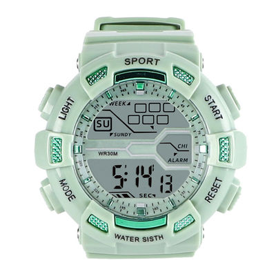 電子アナログ デジタルSmartwatchデジタルおよびアナログの腕時計24.5*18*16mm